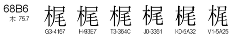 U+68B6